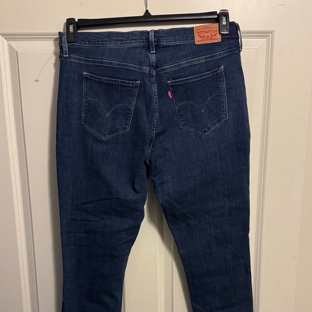 Levi's Women's Skinny Jeans in Deep Blue - Picture 9 of 9